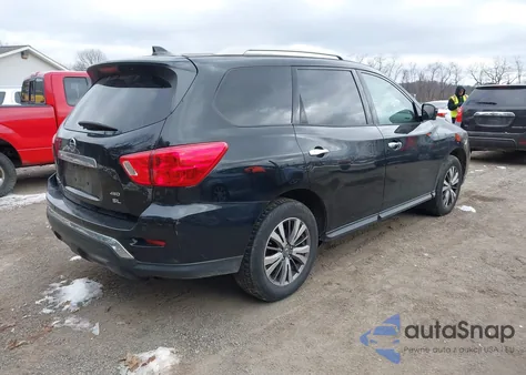 2019 Nissan Pathfinder Sl from USA, damaged, VIN 5N1DR2MM2KC630843